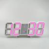3D digital alarm clock desktop clock wall-mounted living room electronic clock home bedroom ornament clock table clock