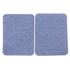 6Pcs Assorted Cotton Jeans Repair Kit 3Color Iron On Denim Patch Sewing Applique