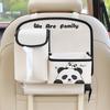 Multi functional Car Storage Bag Multi pocket Car Interior Back Seat Organizer Waterproof Cartoon Seat Back Organizer