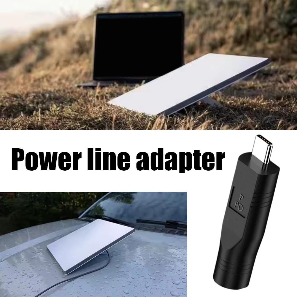 1/2 шт. Адаптер USB C на DC 5521 5.5x2.1мм гнездо для бочкообразного адаптера питания Starlink Мини-питание D L7Q1