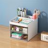Popular Desktop Storage Box Visible Space Saving Multi-functions Drawer Mini Desktop Storage Box Household Products