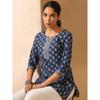 Women Printed Rayon Straight Kurta Top Indian Pakistani Party Wear Top Tunic SC-2147