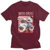 Custom Moo Deng Hippo Meme T Shirts for Men Pure Cotton Tees Tshirts Tshirt Clothes