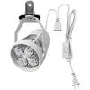PAR30 LED E27 Кронштейн для крепления трекового светильника на 2 провода Держатель потолочных ламп для магазина одежды Гостиная Сменный точечный светильник Розетка