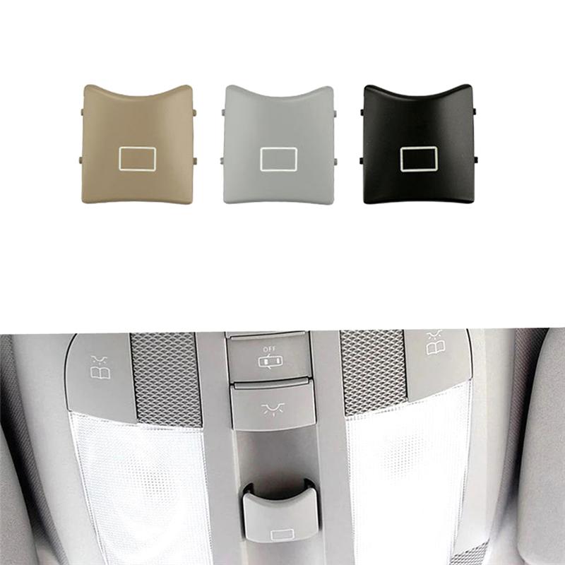 For Mercedes Benz W164 W251 ML Class R Class Sunroof Window ABS Button Roof Light Control Panel Switch Replacement Beige