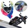 Motorcycle Helmet Braids Without Helmet Wig For Motorbike Helmets Twist Dual Pigtail Ponytail Motocross Helmets Punk Hair D O6m7