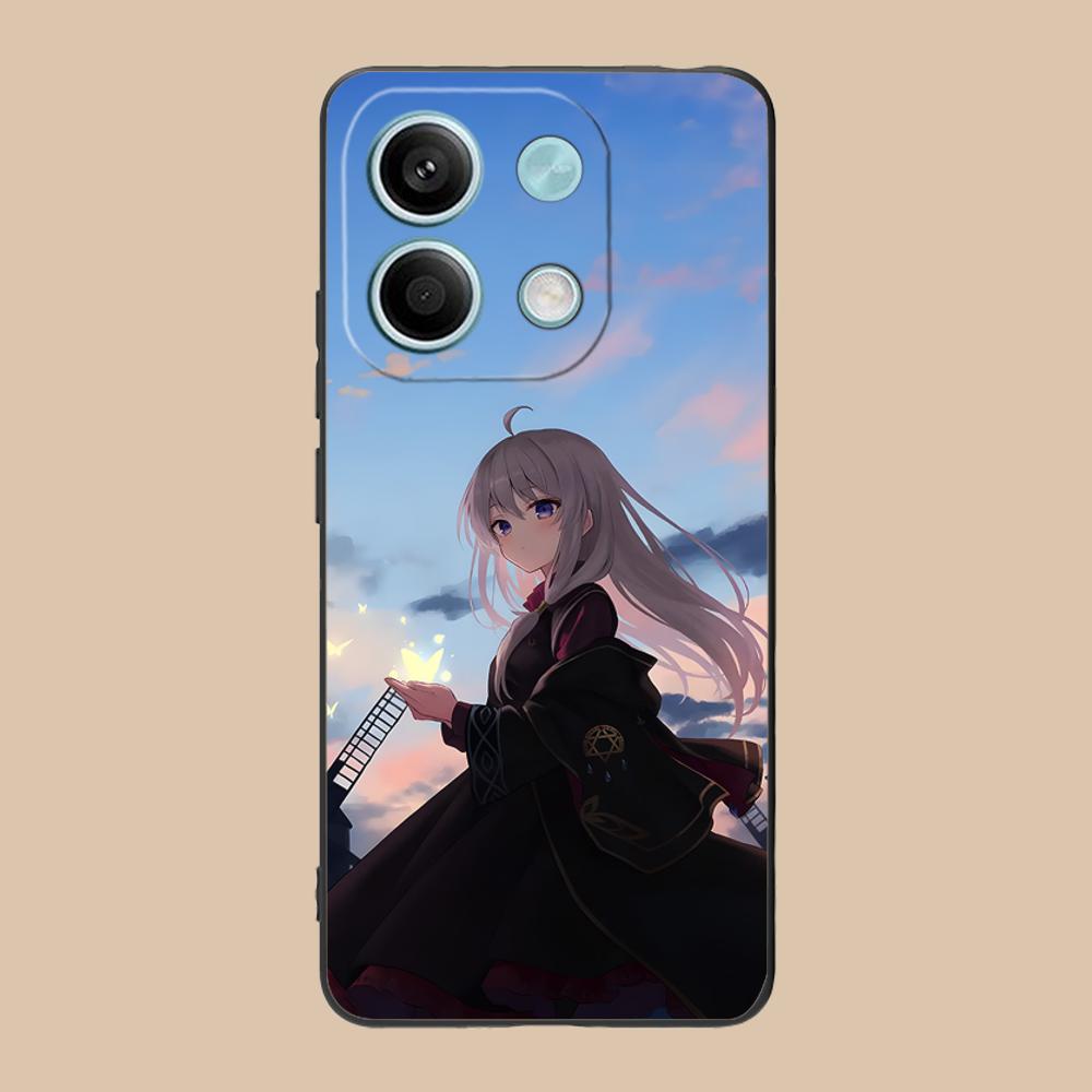 Wandering Witch Elaina Matte TPU Mobile Phone Case for Xiaomi 15 14 13 12 Mi 11 T Ultra Lite Pro S X 5G Colorful Printing Cover