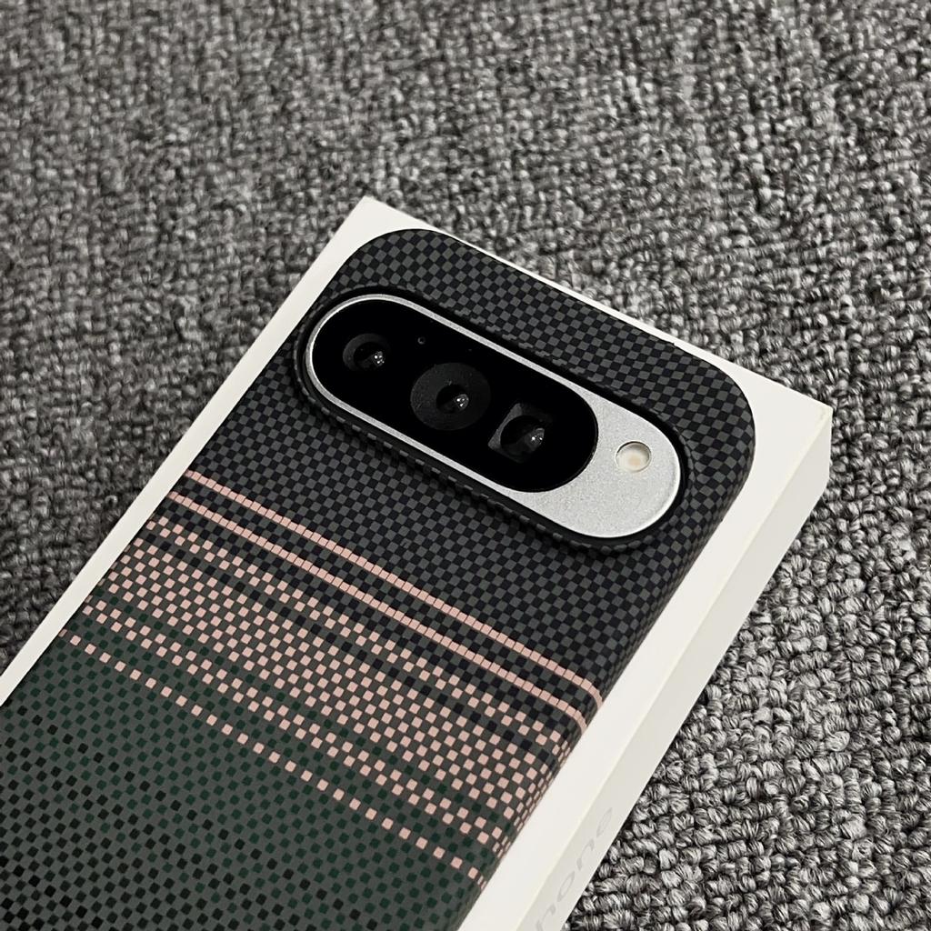 Применимо к Google Pixel10Pro Магнитный Чехол для Мобильного Телефона Pixel10 Узор из Кевлара Pixel9/9p Узор из Углеродного Волокна