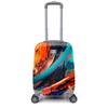 Мини-чемодан с красочным узором для ручной клади (40см) 16765