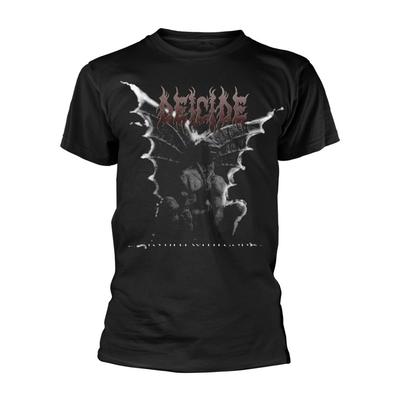 Deicide 'К черту Бога Горгулья' Черная футболка - НОВАЯ Унисекс футболка