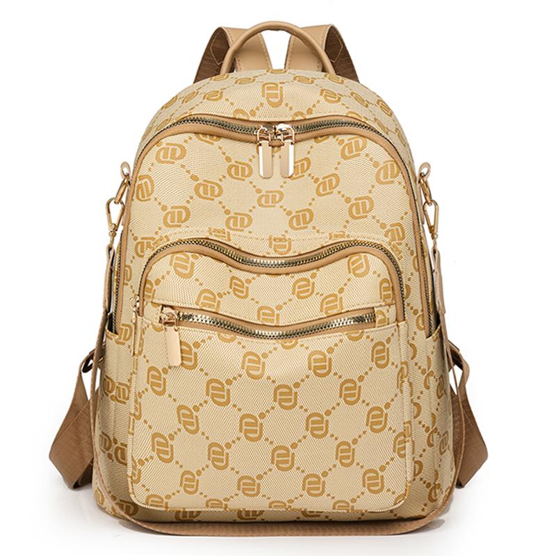 Винтажный принтованный маленький рюкзак женский рюкзак дорожная сумка