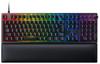 Razer Gaming Keyboard Huntsman V2 JP Clicky Optical Switch Japanese JP Layout Optical Switch Clicky Touch Quiet Double Shot PBT Keycap Wrist Rest
