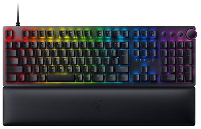 Игровая клавиатура Razer Huntsman V2 JP Линейный оптический переключатель Японская раскладка JP Оптический переключатель Линейный тактильный Бесшумный двойной колпачок PBT Подставка для запястья