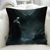 Luxury Home Decor Pillow Cover Hell Reaper Style Pattern Cushion Cover Sofa Office Cushion Cover