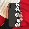 Anime Cute Panda Phone Case For Huawei Honor 10 lite 9 20 7A 9X 30 50 60 70 pro plus Soft Silicone Cover