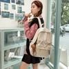 Schoolbag Japanese ins bow new campus high value corduroy schoolbag junior high school high school student backpack