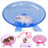 NEW Pet Hamster Flying Saucer Exercise Wheel Hamster Mouse Running Disc Toy Cage Accessories
