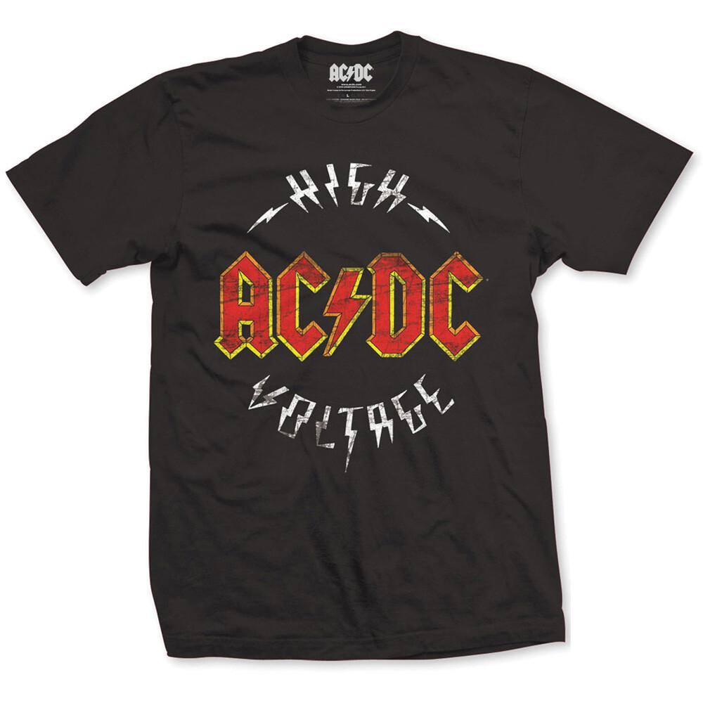 Футболка AC/DC Высокое напряжение ACDC Группа Официальная Черная Новая