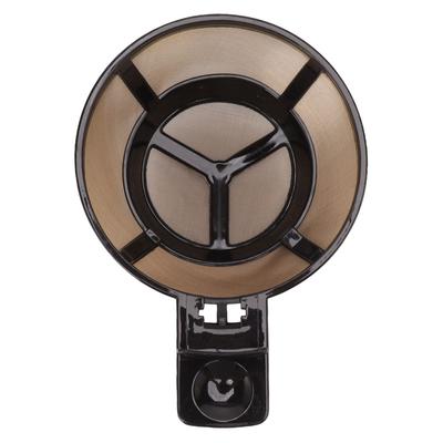 Фильтр для кофейной гущи из 2 корзин для кофе, многоразовый, сменный для кофеварки с двумя выходами 49980A