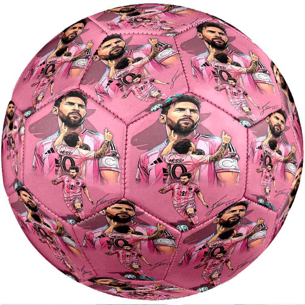 Lionel Messi Theme soccer ball Size 5 Soccer Ball Soft Touch Professional Training Football for Outdoor Sports