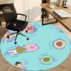 1pc Swimmers Chair Carpet for Office, Non-slip, Soft and Durable Office Rug for Interior Decoration, Perfect for Office yy260313087