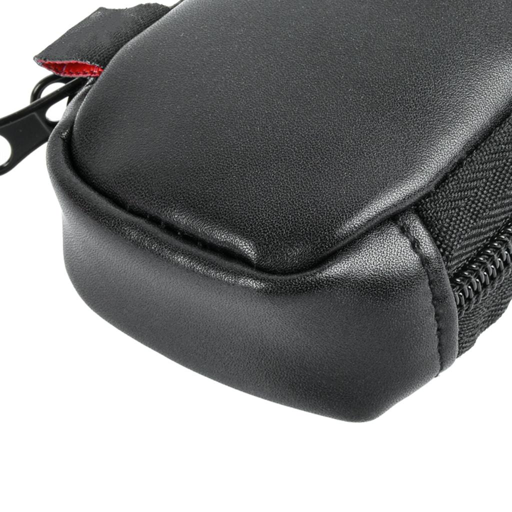 Durable MP3 Storage Bag Carry Case Music Player Case Carabiner Anti Bumps Anti-Drops Drops Dustproof Pouch Protector