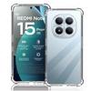 Прозрачный силиконовый чехол Coque для Redmi Note 15 Pro+ Чехол-оболочка Note15 Note14 Note13 13Pro 14Pro 15Pro 13 14 Pro Plus 4G 5G Fundas