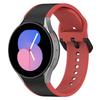 Силиконовый ремешок 20 мм без зазора для Samsung Galaxy Watch 7 6 5 4 40 мм 44 мм 6 Classic 47 мм 43 мм Браслет Ремешок для часов Pro 45 мм