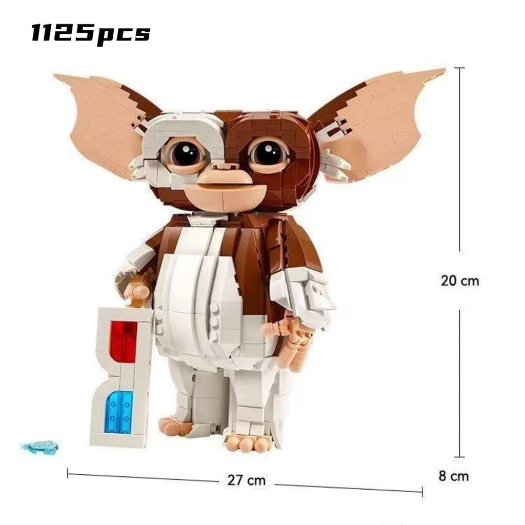 1125pcs Bricks Gizmo 21361 Building Blocks Ideas Gremlins Movies Mogwai Figure Model Assemble Toy Movie Children Christmas Gifts