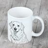 Kuvasz – Cup with a dog, personalized cup with a print | Art-Dog