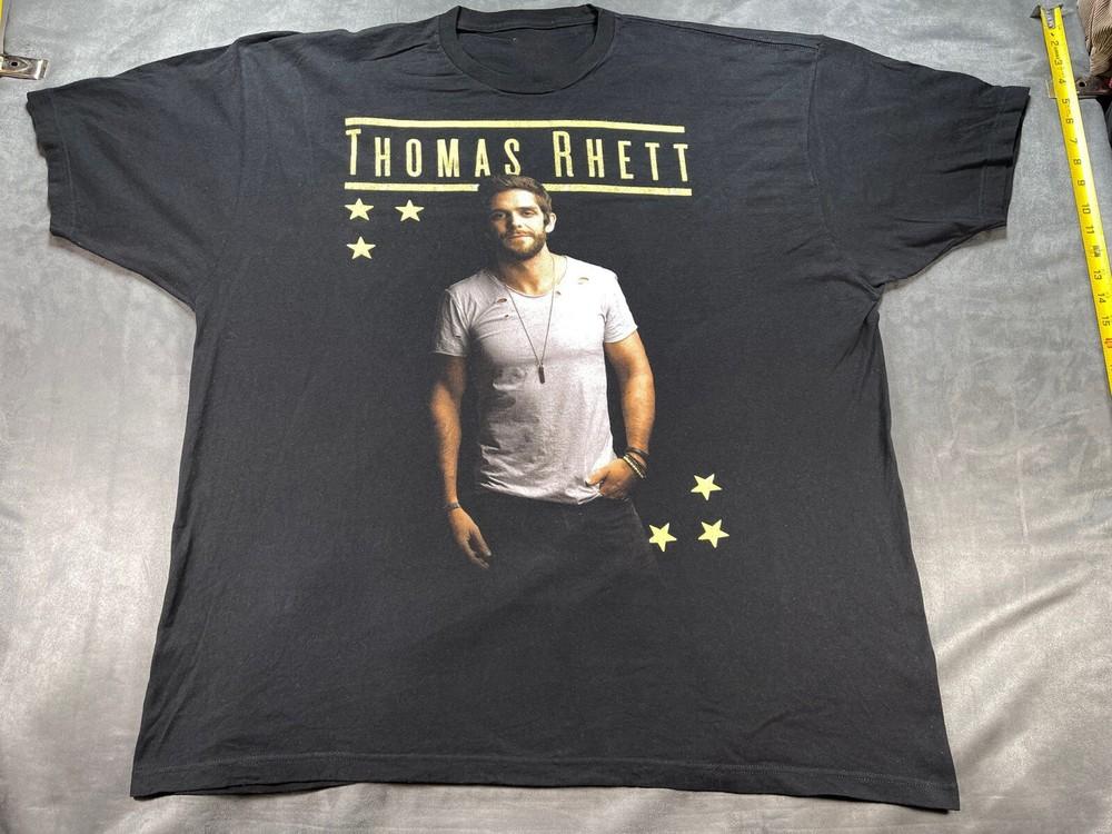 Thomas Rhett Gift For Fan Black Shirt Unisex Concert S-5XL SG933 Unisex T-Shirt