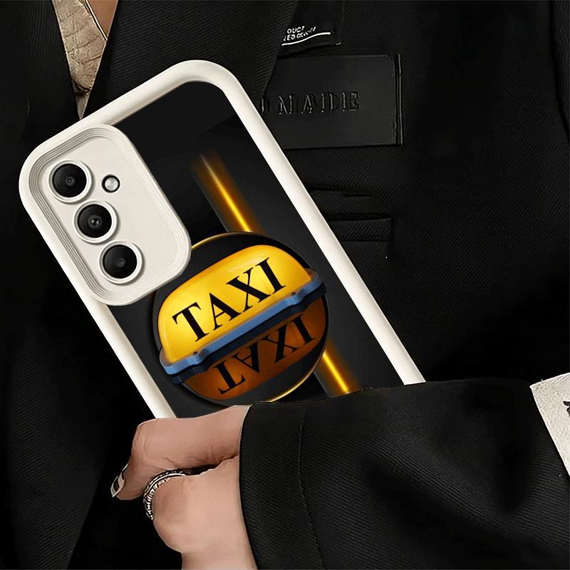 Чехол для телефона Samsung Galaxy S26 S25 Ultra S24 FE NYC Желтые Такси Ракушка S23 Plus S22 + S21 S20 5G Мягкий Силикон Funda
