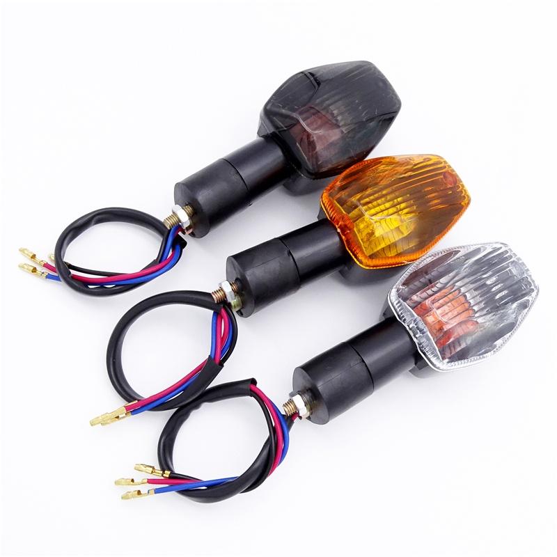 1 пара передних/задних указателей поворота мотоцикла, мигалка, мигалка, лампа для Honda CB400 CB1300 CBR600 1000 RR F4 F4i