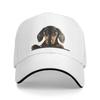 Personalized Dachshund Dog Baseball Cap Hip Hop Women Unisex's Adjustable Pets Animal Dad Hat Summer