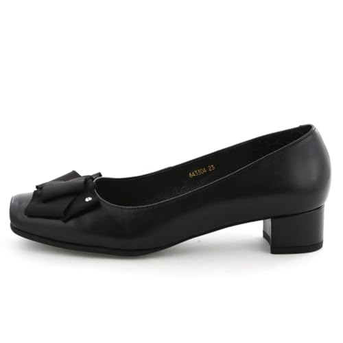 Himiko Volume Ribbon Pumps/643304 Black 230
