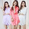 Foreign Trade Sexy Loose Ice Silk Women's Nightdress