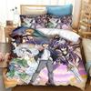 Anime Date A Live Bedding Set 3D Printed Suitable for Bedroom Duvet Cover Set With Pillowcases Kids Home Textile