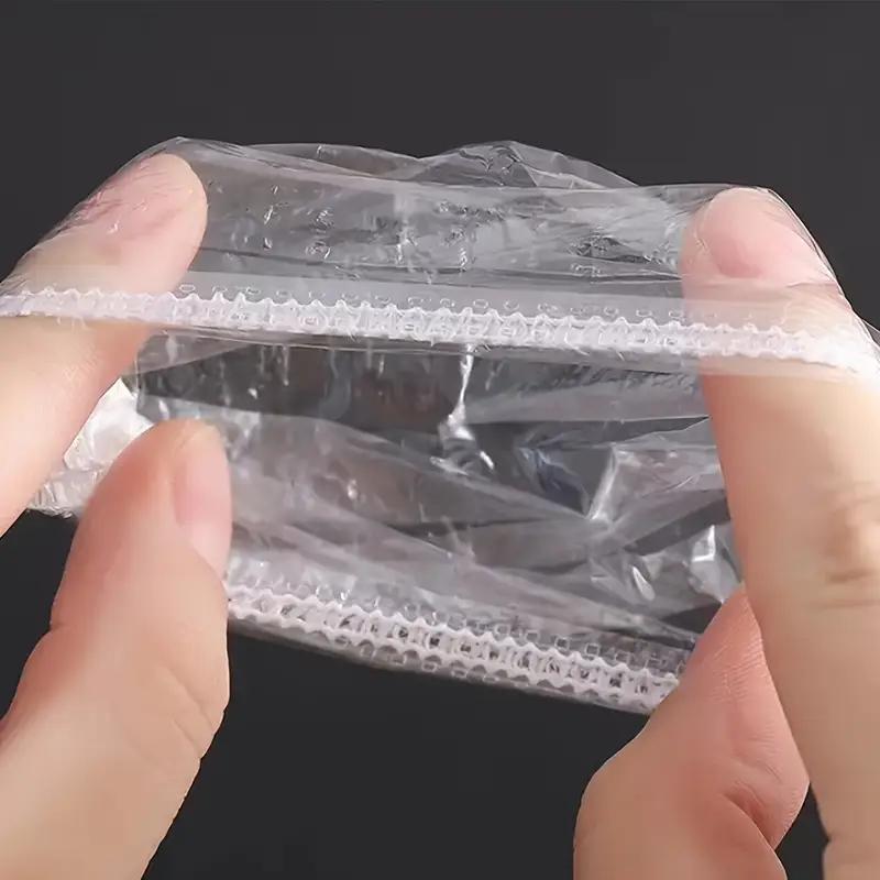 100/200Pcs Disposable Ear Cover Waterproof Ear Protector Hair Dyeing Bath Shower Earmuffs Caps Hairdressers Barber Accessory