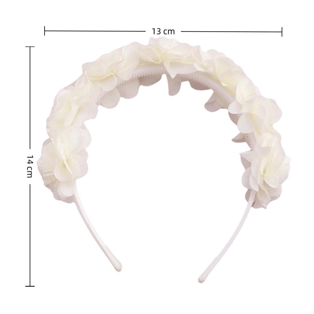 Non-slip Kids' Floral Headbands Sweet Fresh Style Hair Hoop Floral Hairbands Hair-friendly