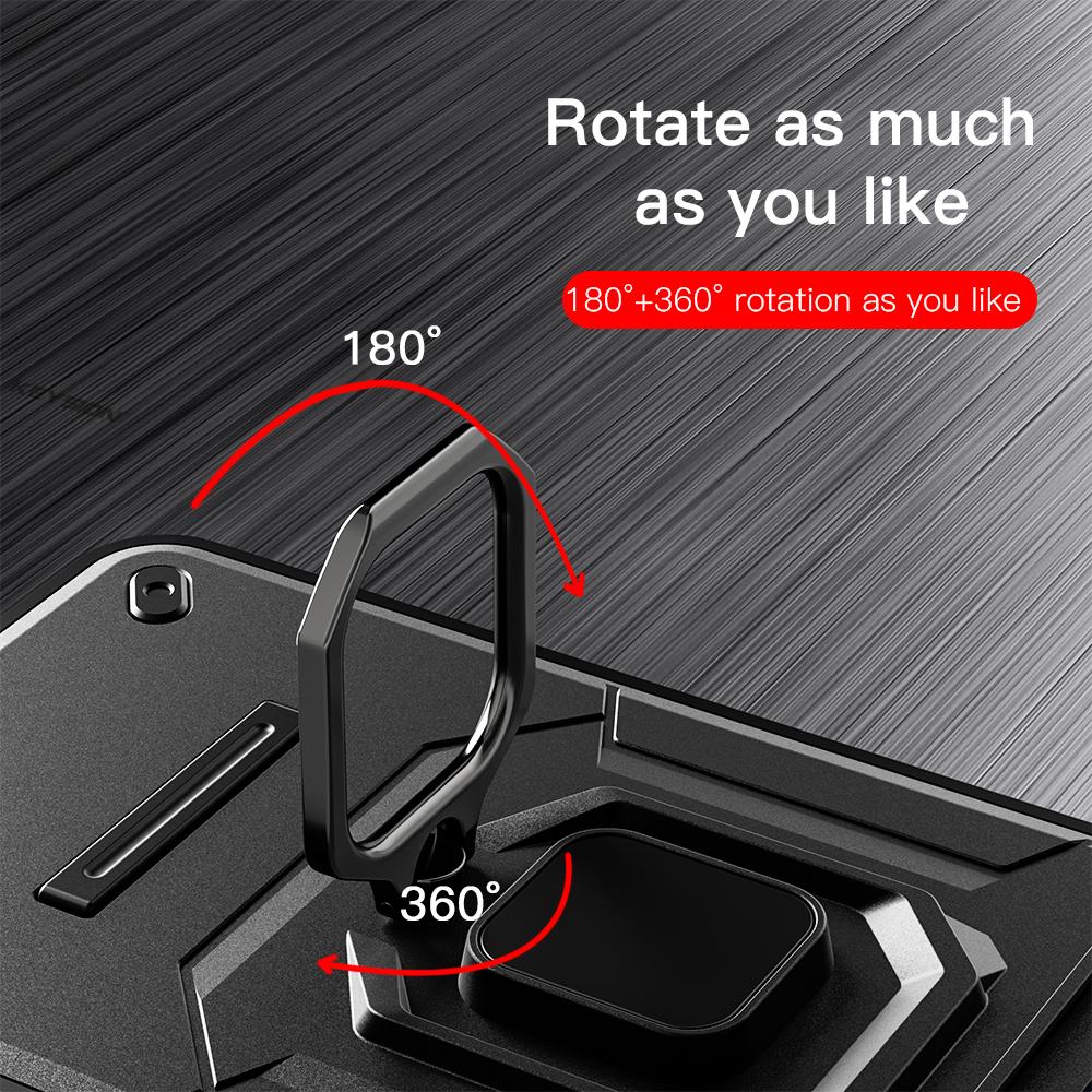 Realme Case Keysion Shockproof For C63 C61 4g Slide Push Pull Camera Protection Ring Stand Phone Cover For Oppo Realme Narzo N63