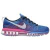 Nike Кроссовки женские Flyknit Max Blue-Glow Pink-Black-Pink 620659-014