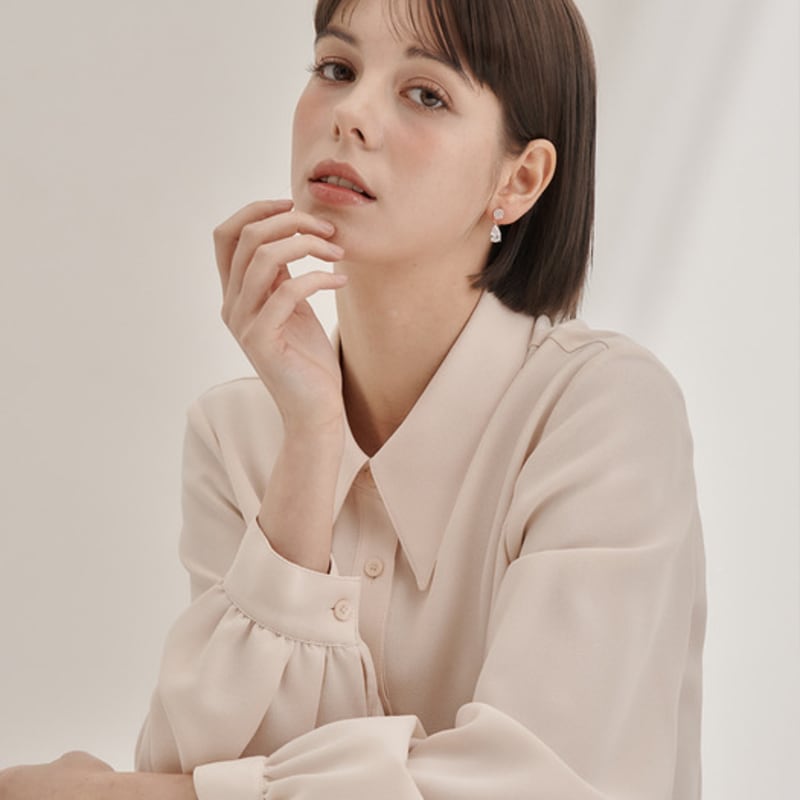 ELLE Jewelry 14K GF Water Drop Cubic Drop Earrings ELGPEE566