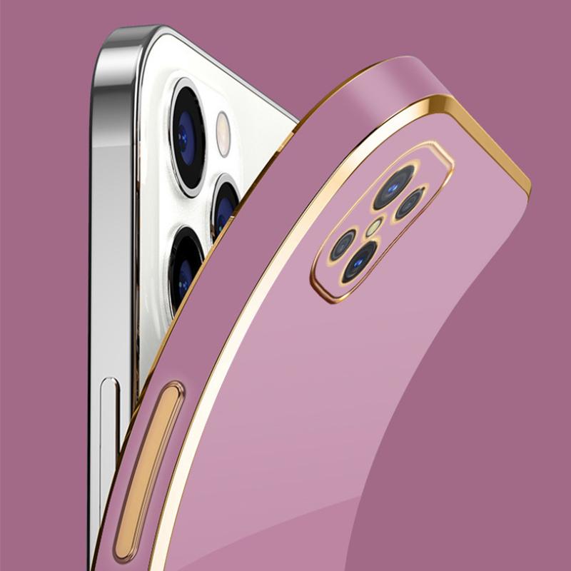 Для OPPO Reno 4Z 5G Чехол Роскошный Квадратный Гальванизированный OPPO A92S Чехол для Телефона Ударопрочная Силиконовая Задняя Крышка Fundas