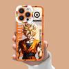 D-Dragon Ball Z Super Saiyan Clear Phone Case For Realme 15 5 6 7 7I 8 8I 9 9I 10 12 NOTE 70 C75 C71 C67 C65 C55 C53 C35 Case