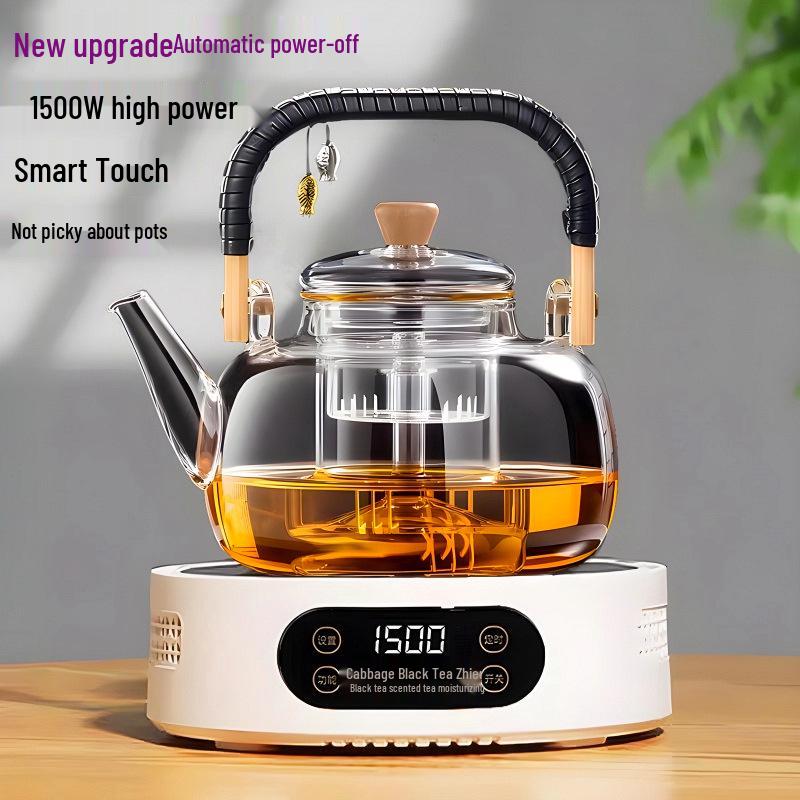 Mi Керамический 1500 Вт Мини Чайник и Индукционная Плита - Автоматический Подогрев, Компактный Дизайн для Дома