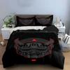 Demon mask with symbols. Bedding sets Duvet cover sets Duvet covers Pillowcases(1*Duvet Cover 2*Pillowcases without duvet insert)