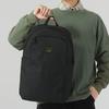New PUMA Artificial Leather Laminated Fabric Backpack Medium Size Unisex Black 090252-01