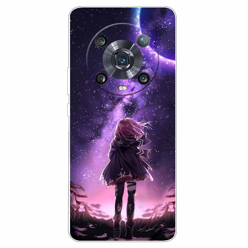 For Honor Magic4 Pro Case Silicone Soft TPU Cool Tiger Cover for Huawei Honor Magic 4 Pro Case Magic4pro Cartoon Bumper Bags