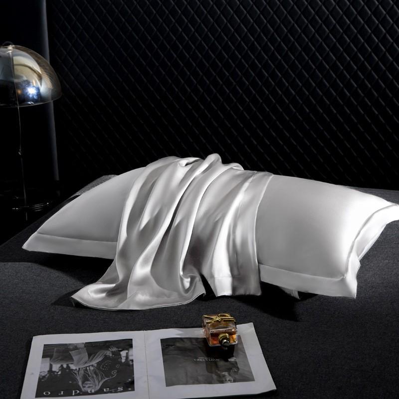 40 Momme 100% Mulberry Silk Pillowcase Set 48x74cm Luxury Sleep Comfort Bedding Sensitive Skin