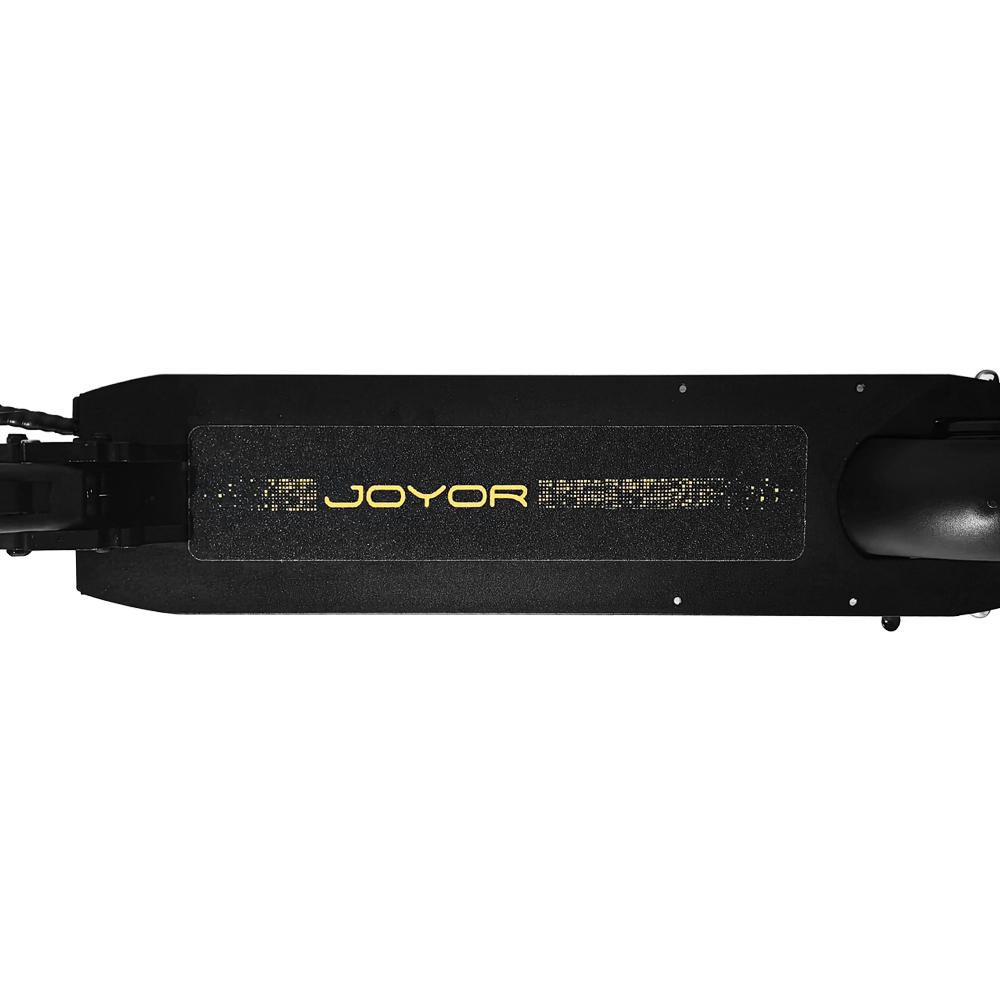Электросамокат JOYOR F5 Складной 8" Двигатель 500 Вт Скорость 25 км/ч Передний амортизатор Задний барабанный тормоз 48 В 10,4 Ач Черный